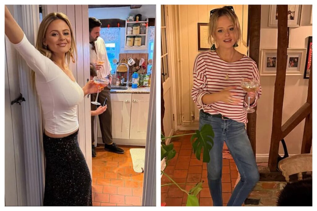 Fans rally behind Emily Atack after weight loss jab claims - London Evening Standard