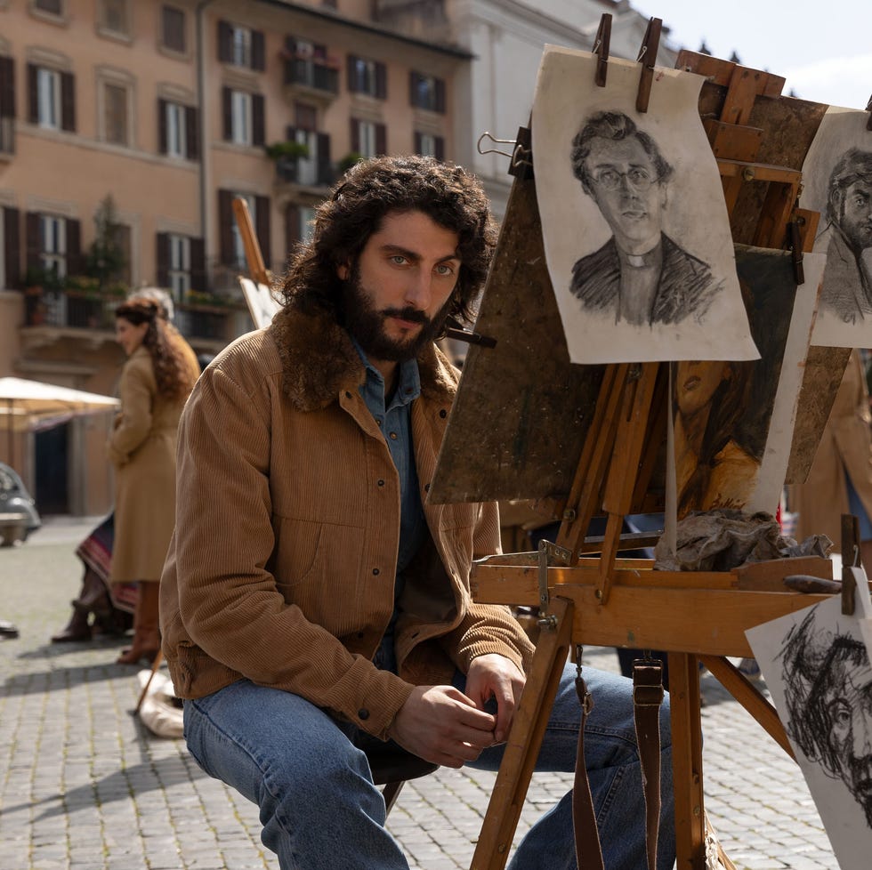 il falsario. pietro castellitto as toni in il falsario. cr. lucia iuorio/netflix © 2025