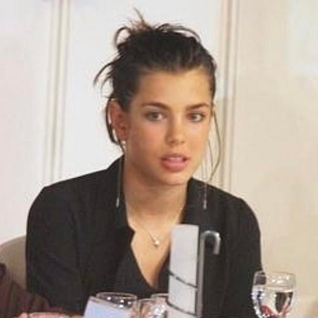 A young Charlotte Casiraghi resembling Princess Caroline & Princess Grace A young Charlotte Casiraghi resembling Princess Caroline & Princess Grace