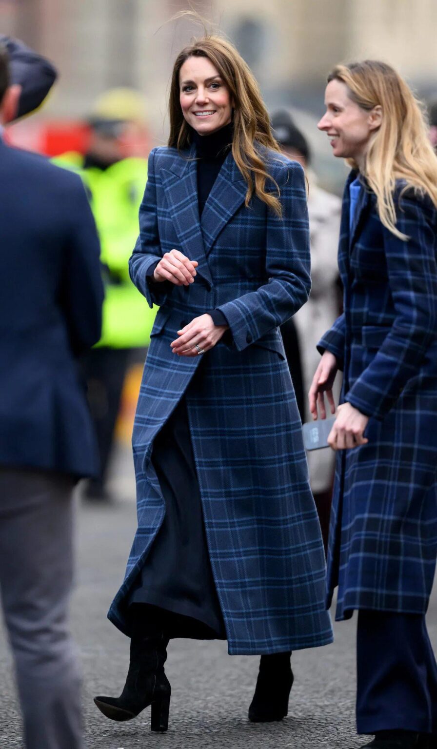 Kate and her assistant twinning in Scotland earlier this week