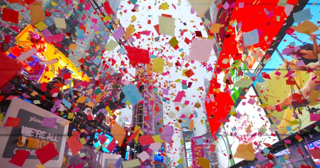Watch live: New Year’s Eve Times Square celebration to ring in 2026 kicks off Watch live: New Year's Eve Times Square celebration to ring in 2026 kicks off