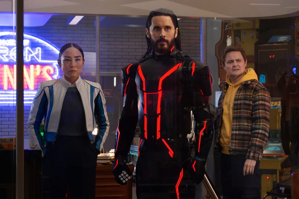 Greta Lee, Jared Leto, Arturo Castro, Tron: Ares greta lee, jared leto, arturo castro, tron: ares