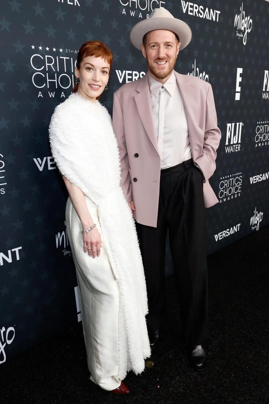 Britt Lower attended the Critics Choice Awards with husband Kenna Kennor who has publicly been accused of sexual assault