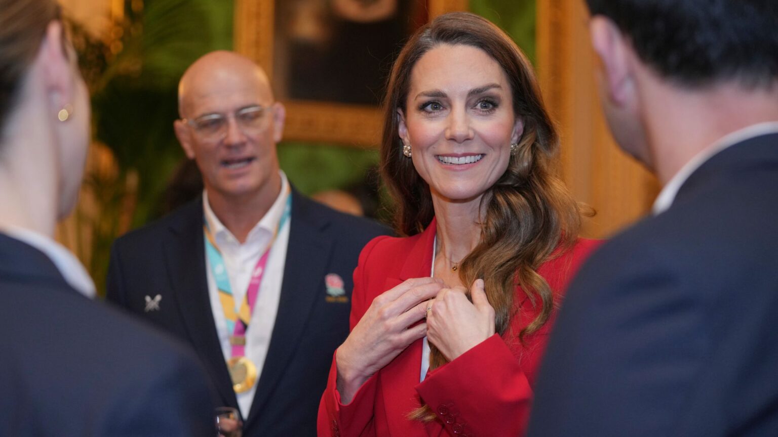 Princess Kate at the Women's Rugby World Cup Celebration