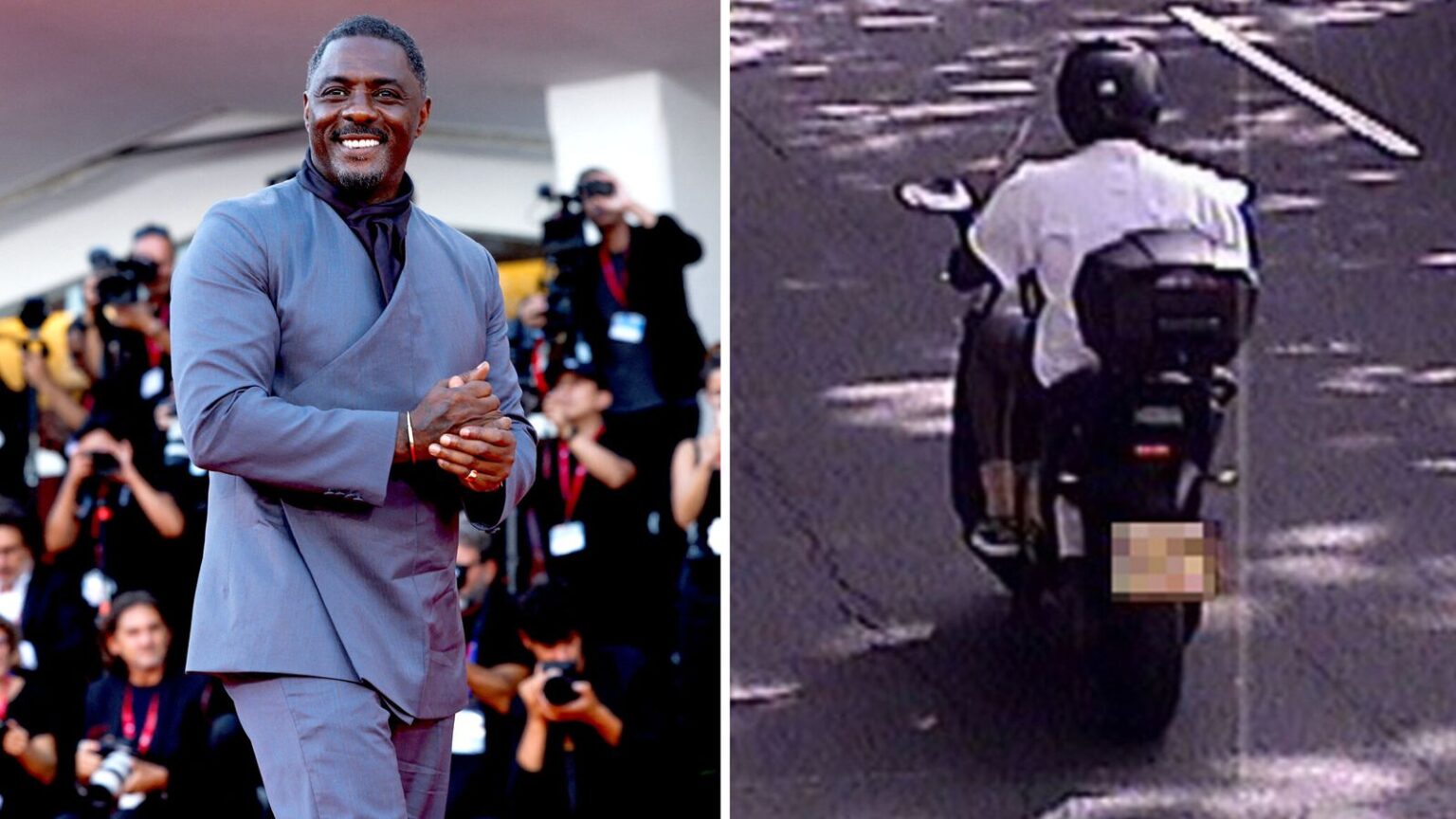 Sir Idris Elba caught speeding on moped a day after announcing Netflix movie about Charles’s charity The King’s Trust | UK News Idris Elba on his moped along the Chelsea Embankment. Pic: Metropolitan Police/PA