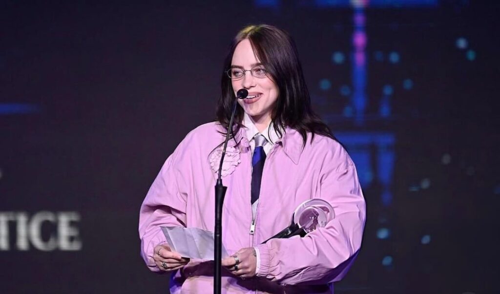 Billie Eilish Wins Environmental Justice Award + Delivers a Powerful Message