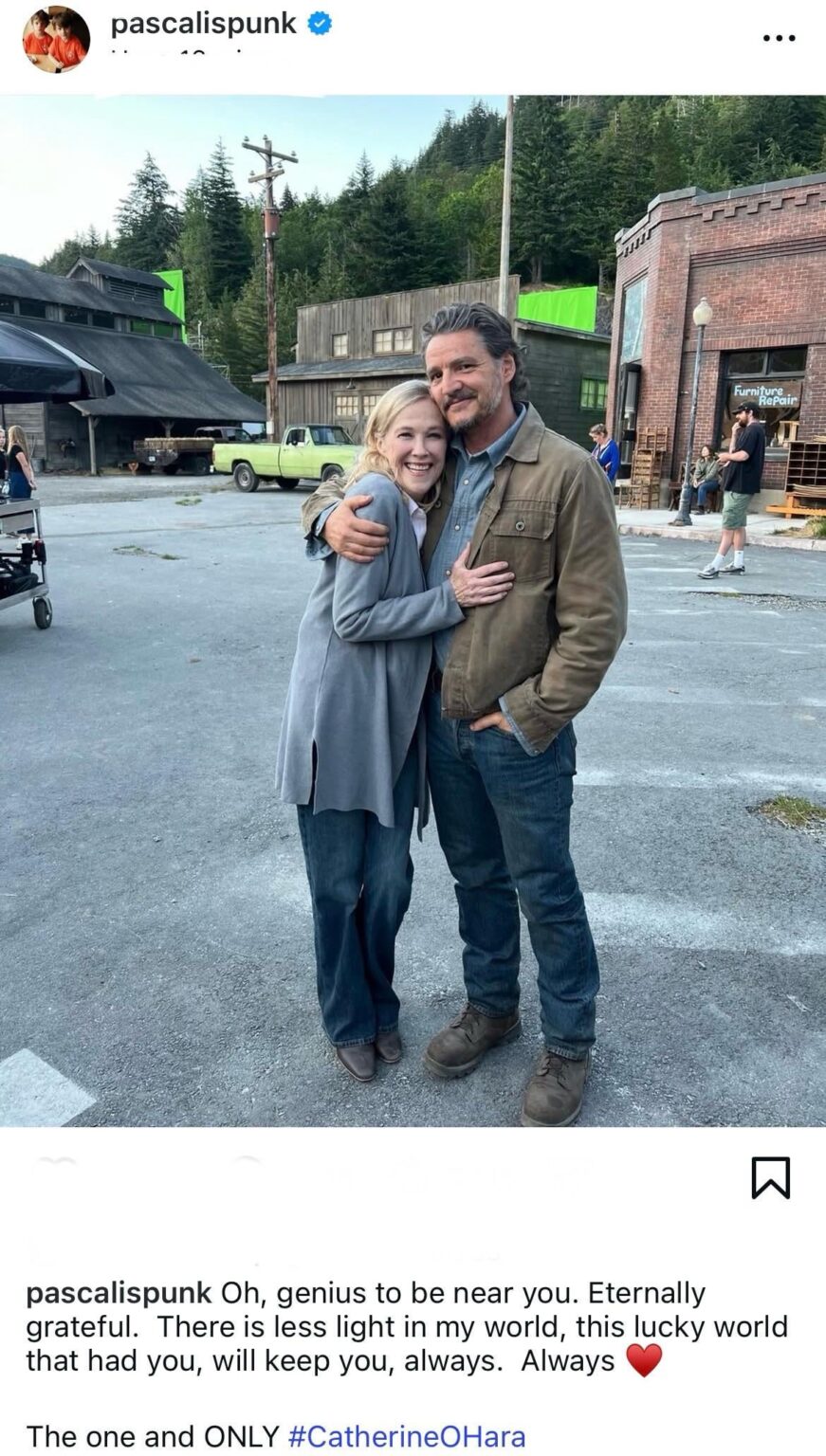 Pedro Pascal remembers Catherine O’Hara, his ‘The Last of Us’ co-star: “Oh, genius to be near you. Eternally grateful. There is less light in my world, this lucky world that had you, will keep you, always. Always ❤️”