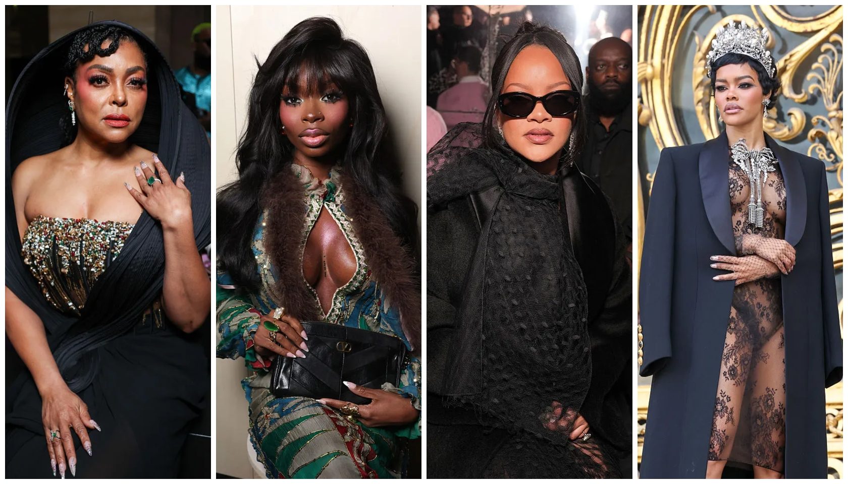 Black women at Paris Fashion Week
