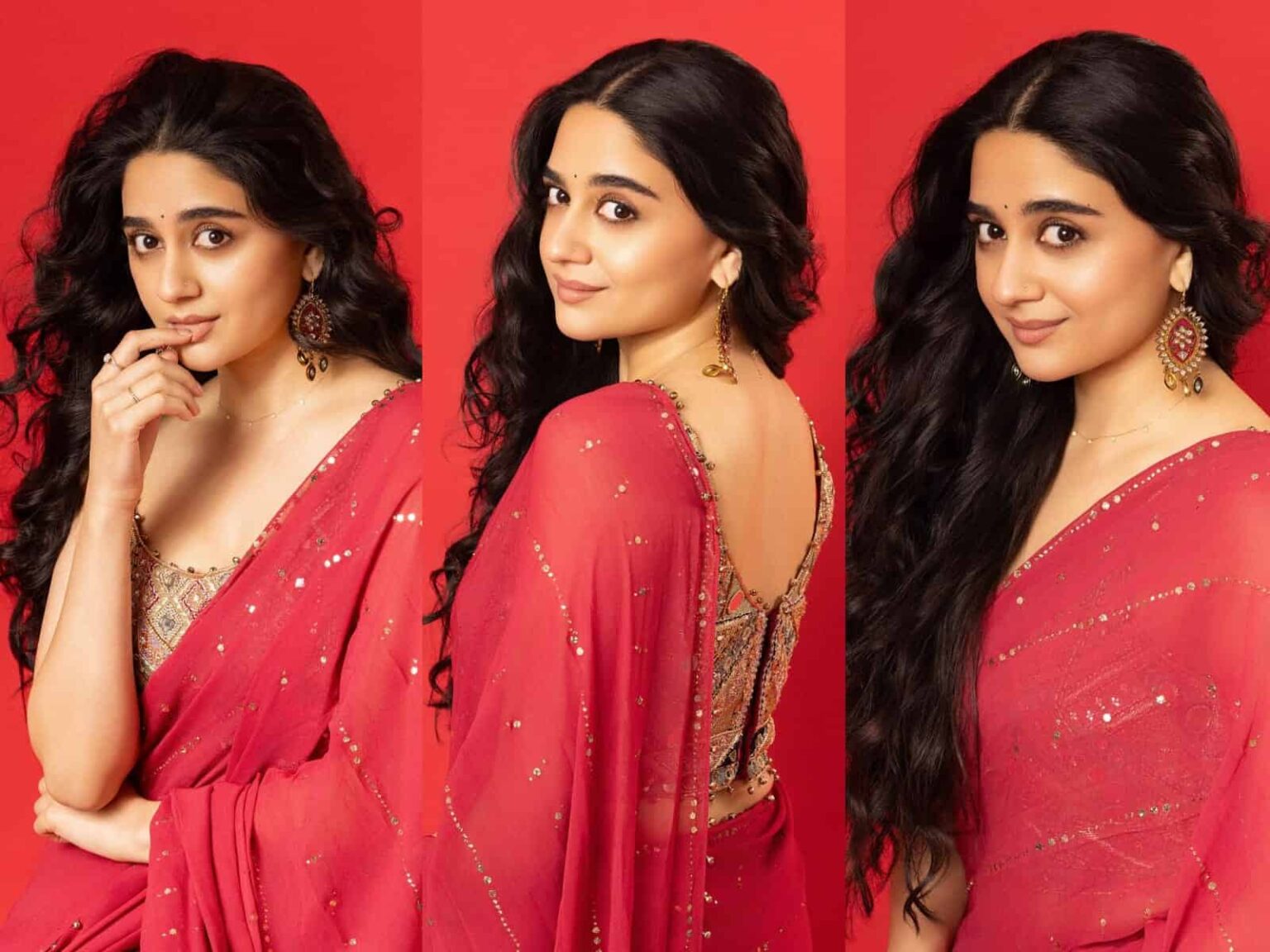 Prabhas' Fauzi Girl Redefines Desi Glam With Ease