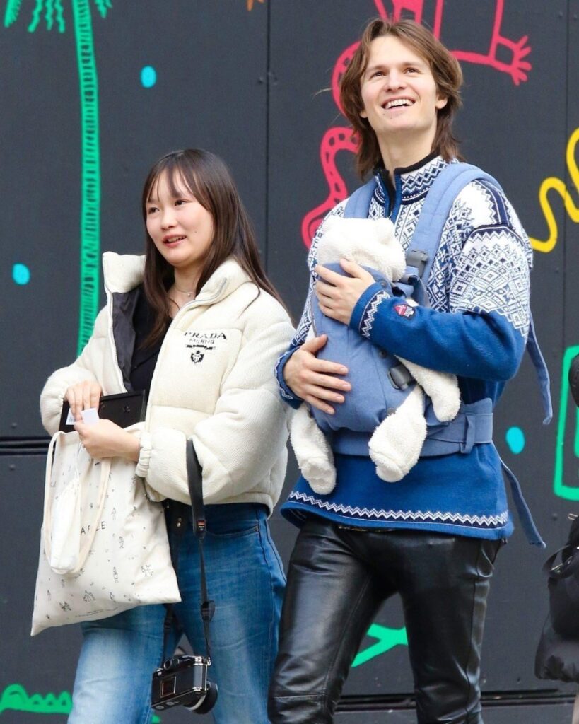 Sexual predator Ansel Elgort is now a dad after secretly welcoming his first child.