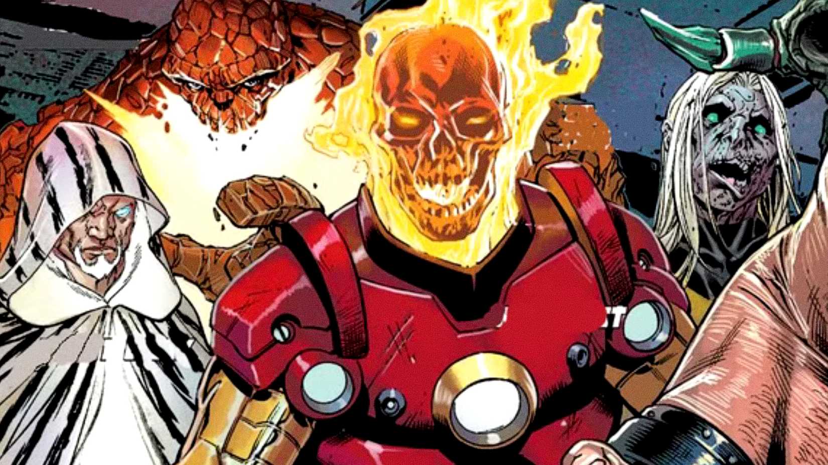 Iron Ghost stands among Blob's Blag Legion from Earth-295