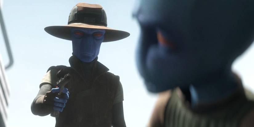 Cad Bane and his son, Isaac, in Star Wars: Tales of the Underworld episode 6