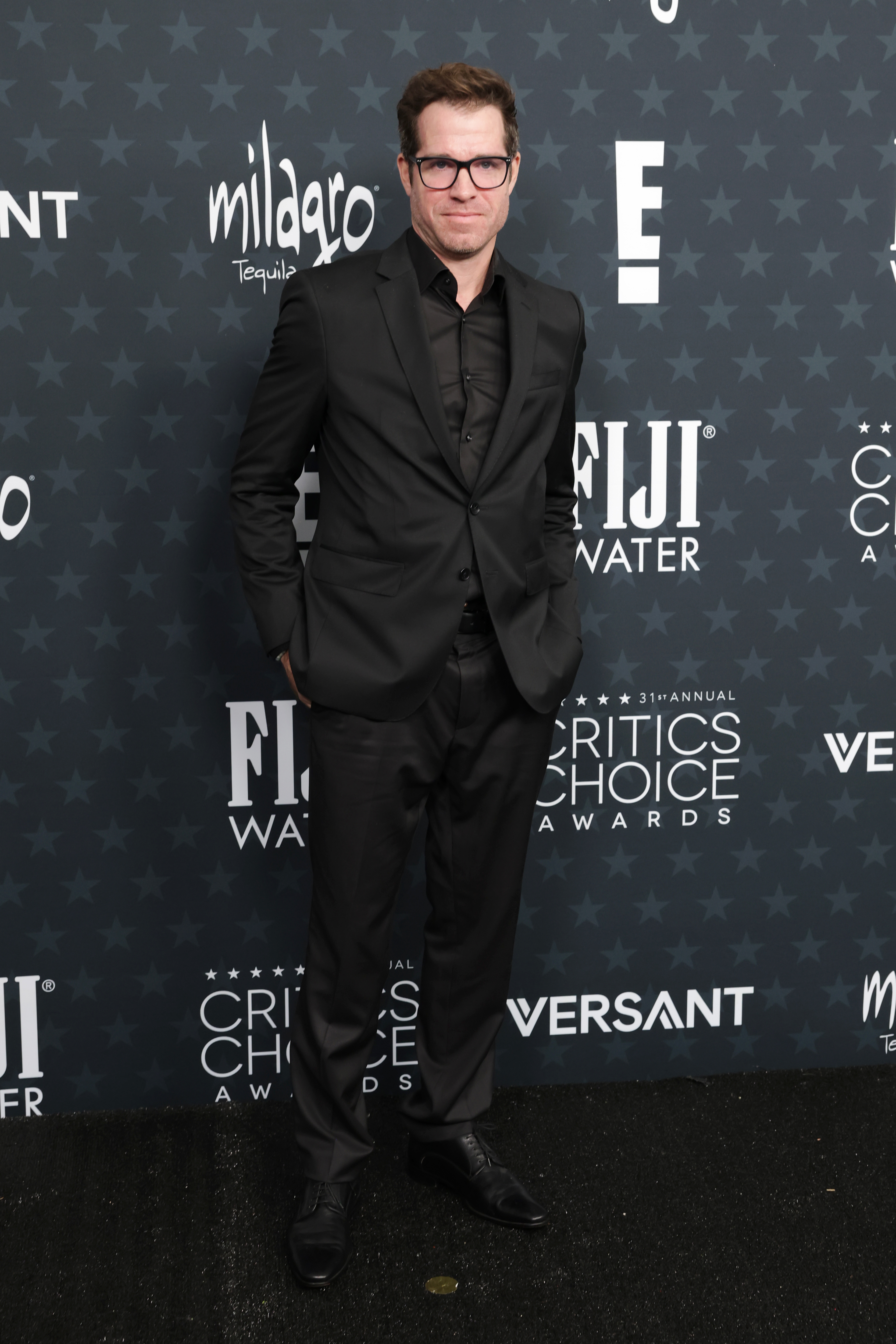 Jackson Spidell attends the 31st Annual Critics Choice Awards at Barker Hangar on January 04, 2026 in Santa Monica, California