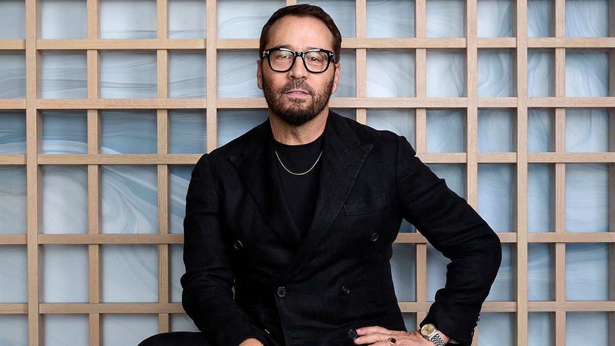 Jeremy Piven in an exclusive portrait at the Critics Choice Association celebration in December 2024.