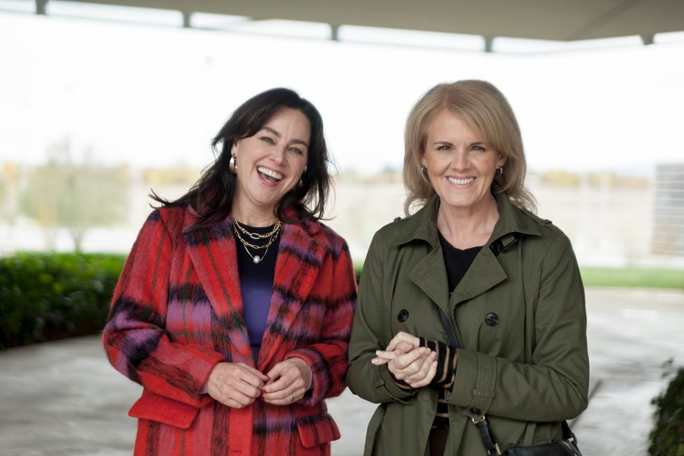 Jill Halfpenny, Sally Lindsay jill halfpenny, sally lindsay