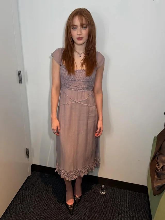 Sadie Sink for ‘The Kelly Clarkson Show’ today!