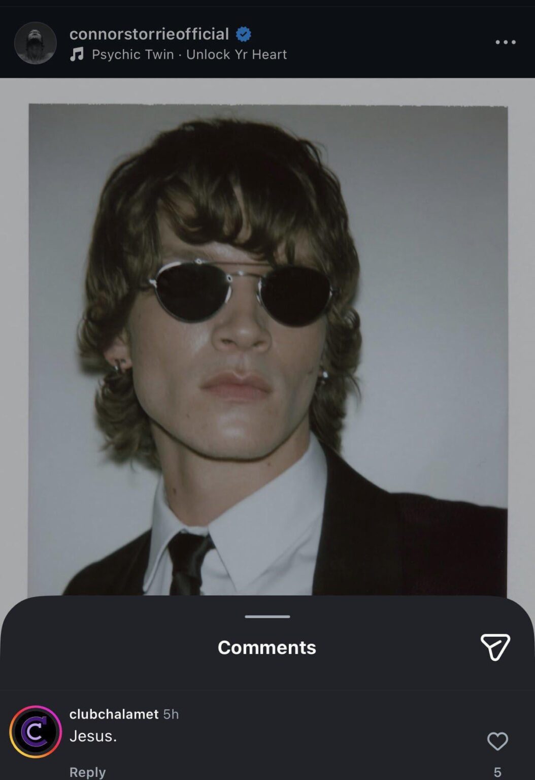 It seems like Club Chalamet has put her eyes on a new target