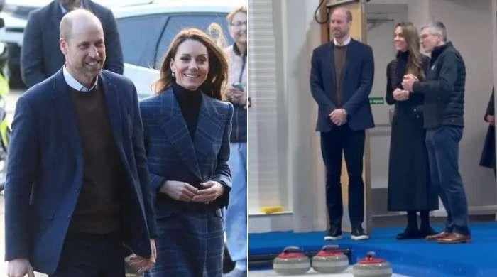 Prince William and Princess Kate arrive at engagement after unexpected delay Prince William and Princess Kate arrive at engagement after unexpected delay