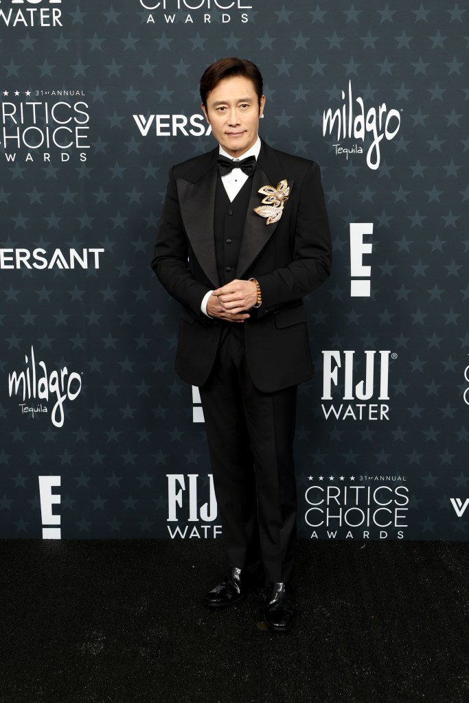 Lee Byung-hun attends the 31st Annual Critics Choice Awards at Barker Hangar on January 04, 2026 in Santa Monica, California