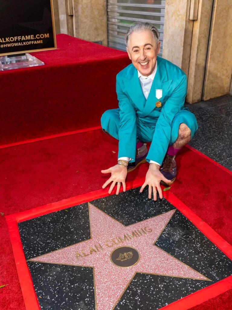 Alan Cumming honored with a star on the Hollywood Walk of Fame! Guests included Monica Lewinsky, Brian Cox, Dylan Mulvaney and husband Grant Shaffer. Alan Cumming honored with a star on the Hollywood Walk of Fame! Guests included Monica Lewinsky, Brian Cox, Dylan Mulvaney and husband Grant Shaffer.