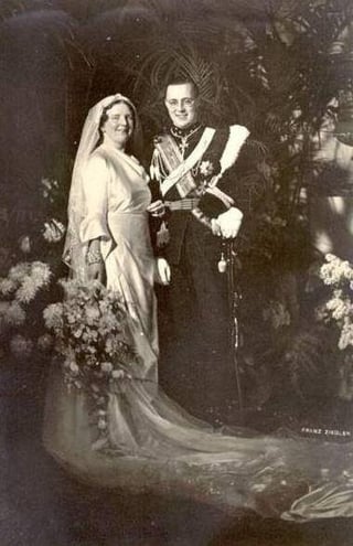 Royal Weddings of the Past: Wedding of Crown Princess Juliana of the Netherlands and Prince Bernhard of Lippe-Biesterfeld on 7 January 1937
