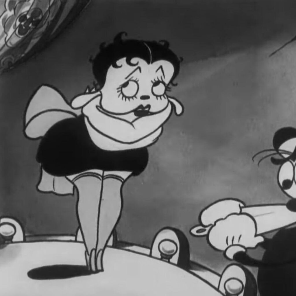 The early version of Betty Boop is now in the public domain. The early version of Betty Boop is now in the public domain.