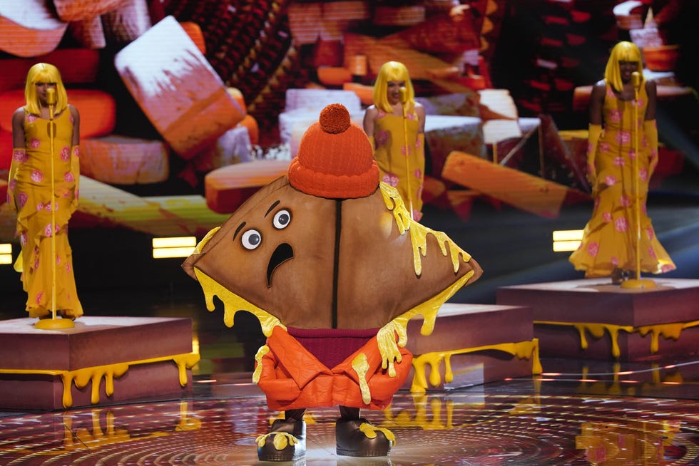 masked singer contestant clues masked singer toastie performing