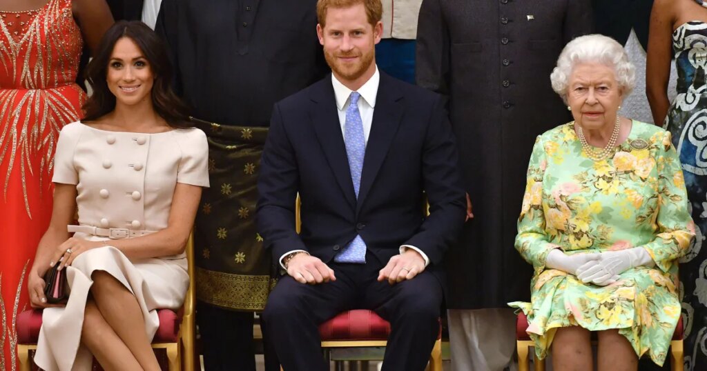 Prince Harry & Meghan Markle Left Queen Elizabeth 'Angry' | Gallery