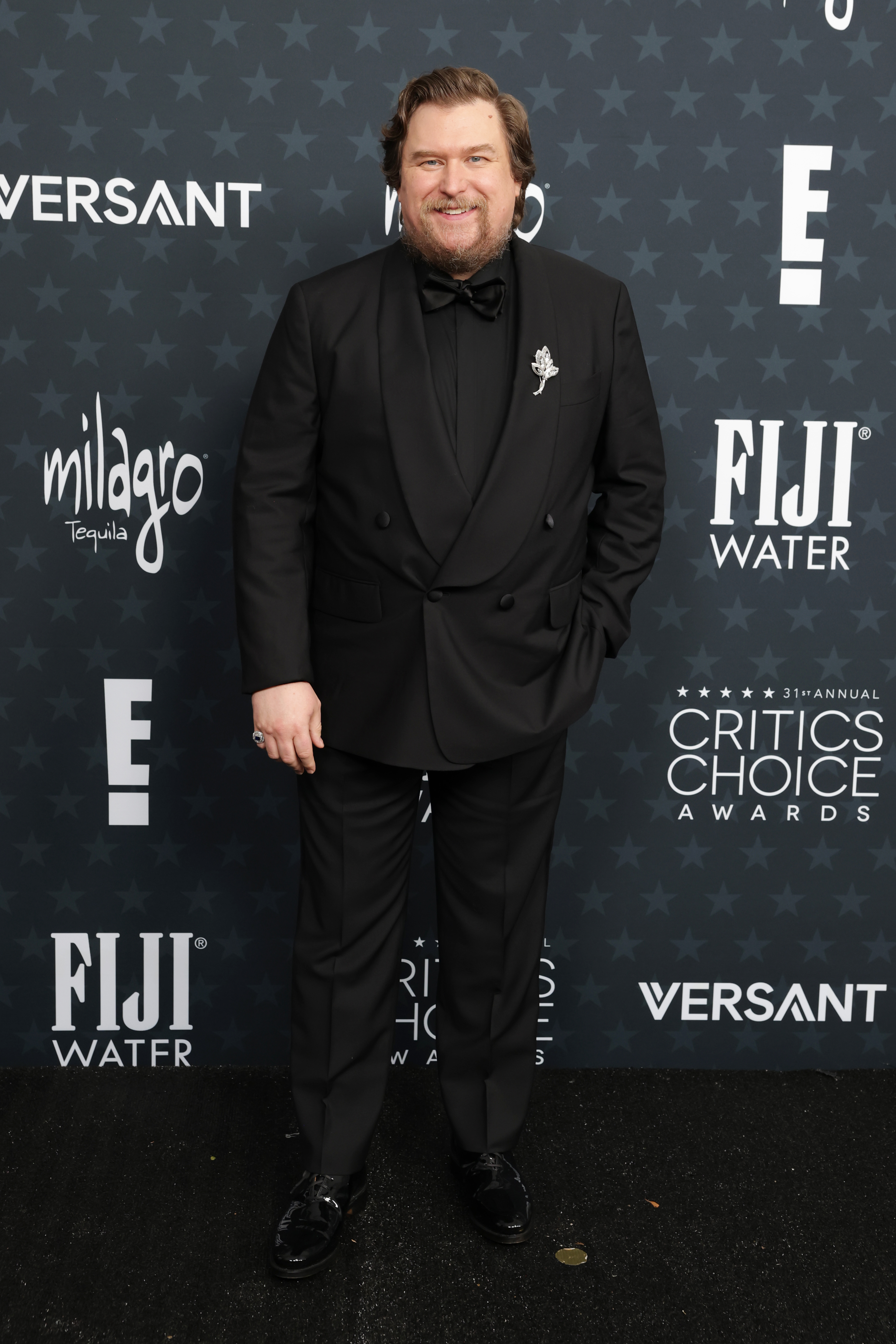 Michael Chernus attends the 31st Annual Critics Choice Awards at Barker Hangar on January 04, 2026 in Santa Monica, California