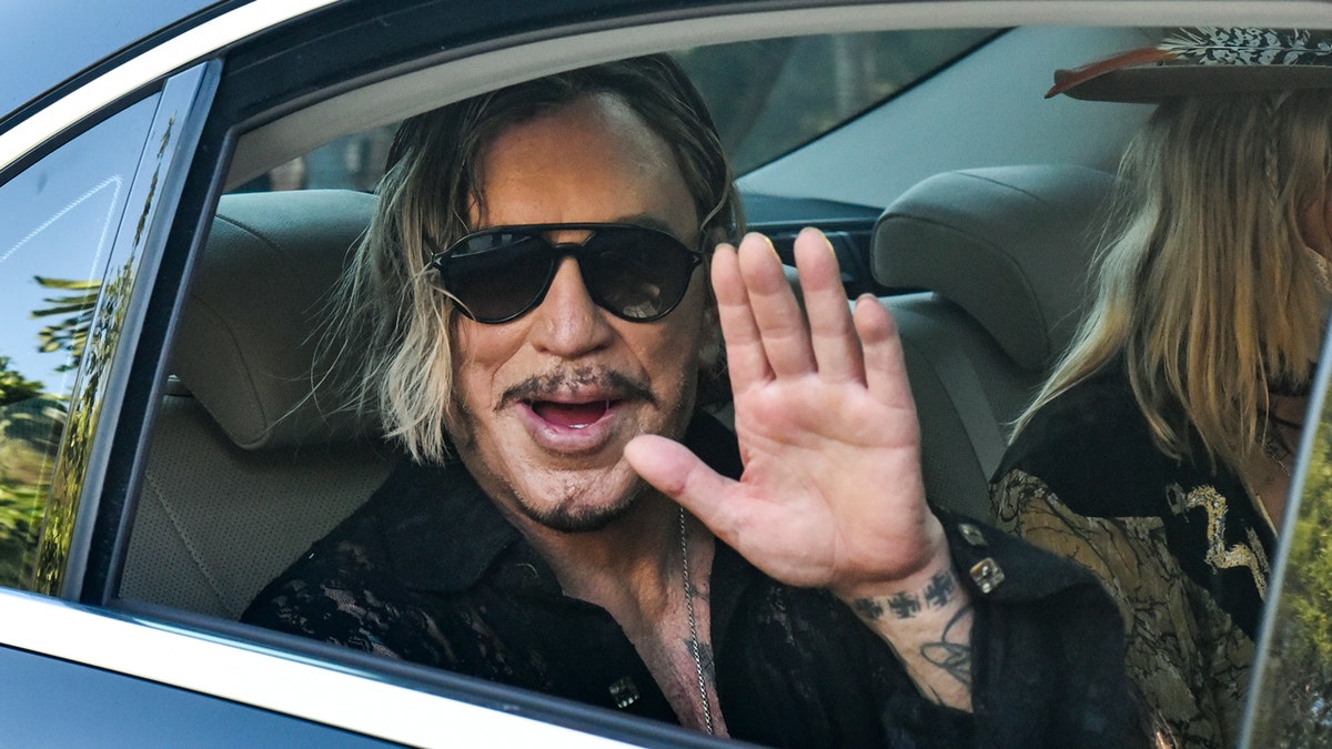 Mickey Rourke in 2020
