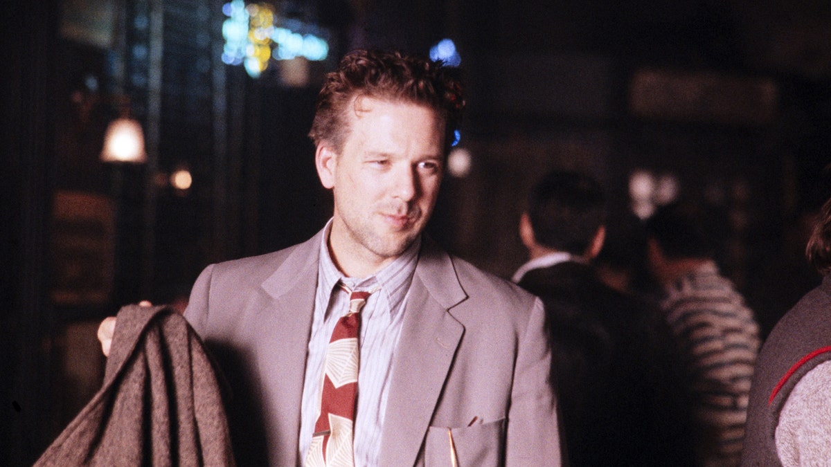 Mickey Rourke filming "Angel Heart."