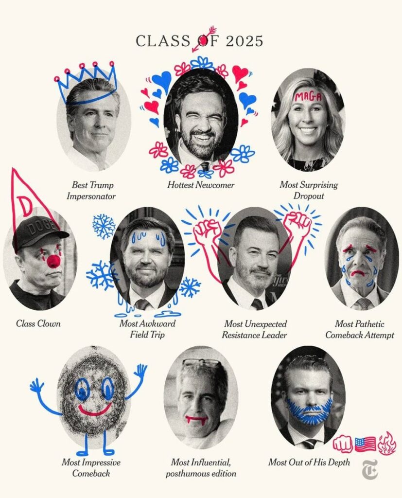 NYT: The 2025 Politics Yearbook