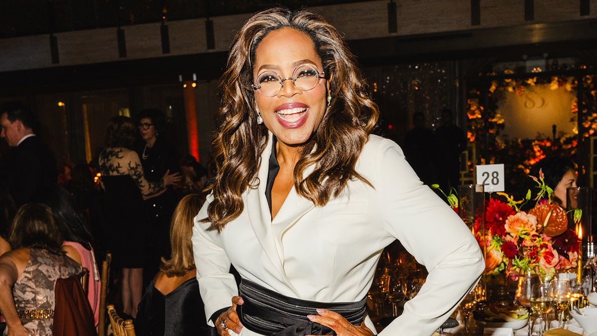 Oprah Winfrey at the American Ballet Theater Fall Gala in New York in October 2025.