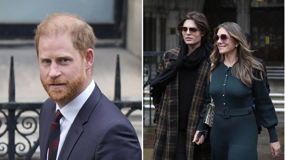 Prince Harry, Liz Hurley