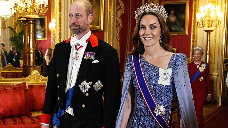 Prince William and Princess Catherine at a gala