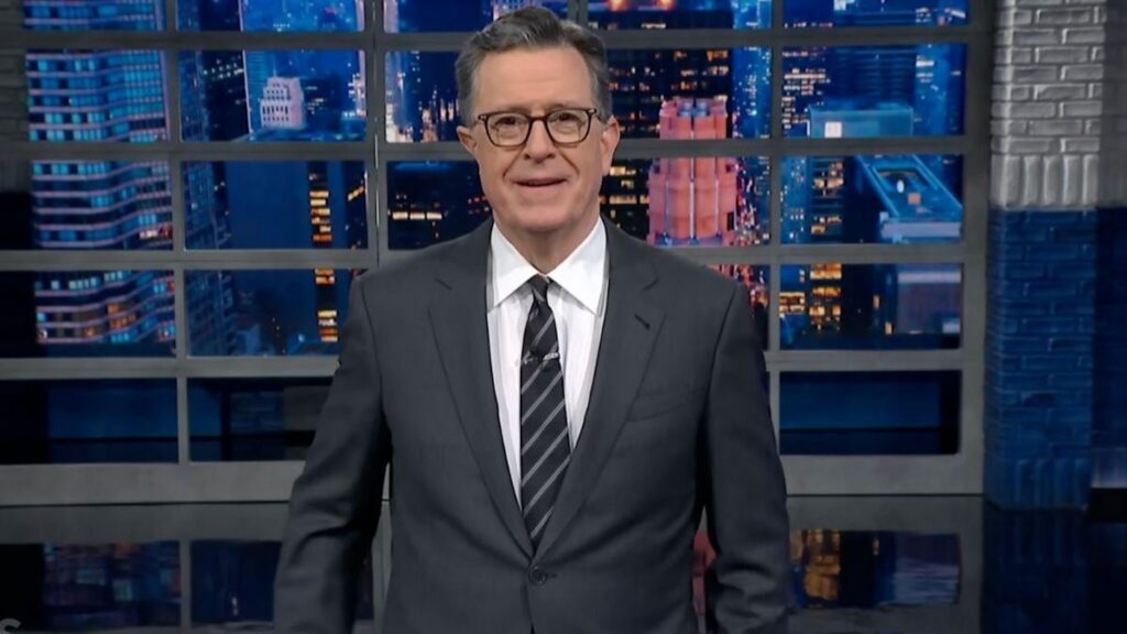Stephen Colbert Defends Auto Worker Who Issued 'Pedophile Protector' Dig at Trump: 'Props For Using Precise Language'