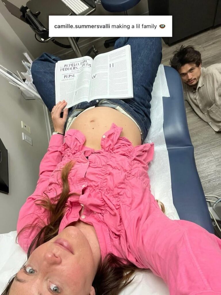 Charles Melton & gf Camille Summers-Valli are expecting their first child: “making a lil family 🪺”