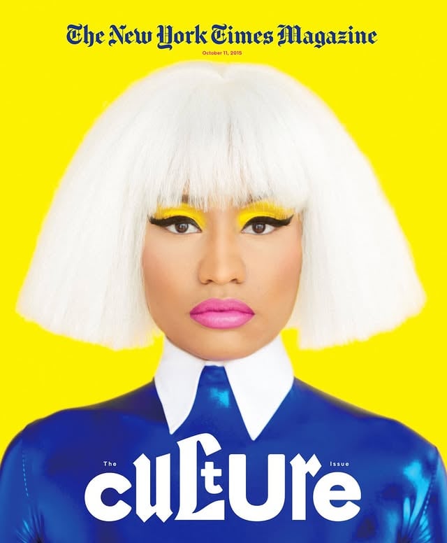 Photographer recalls what it was like taking Nicki Minaj's picture for the New York Times Magazine in 2015