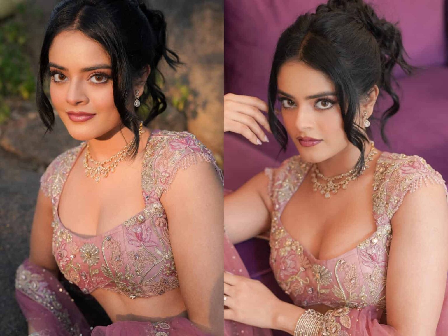 Riddhi's Domination In Raja Saab Promotions