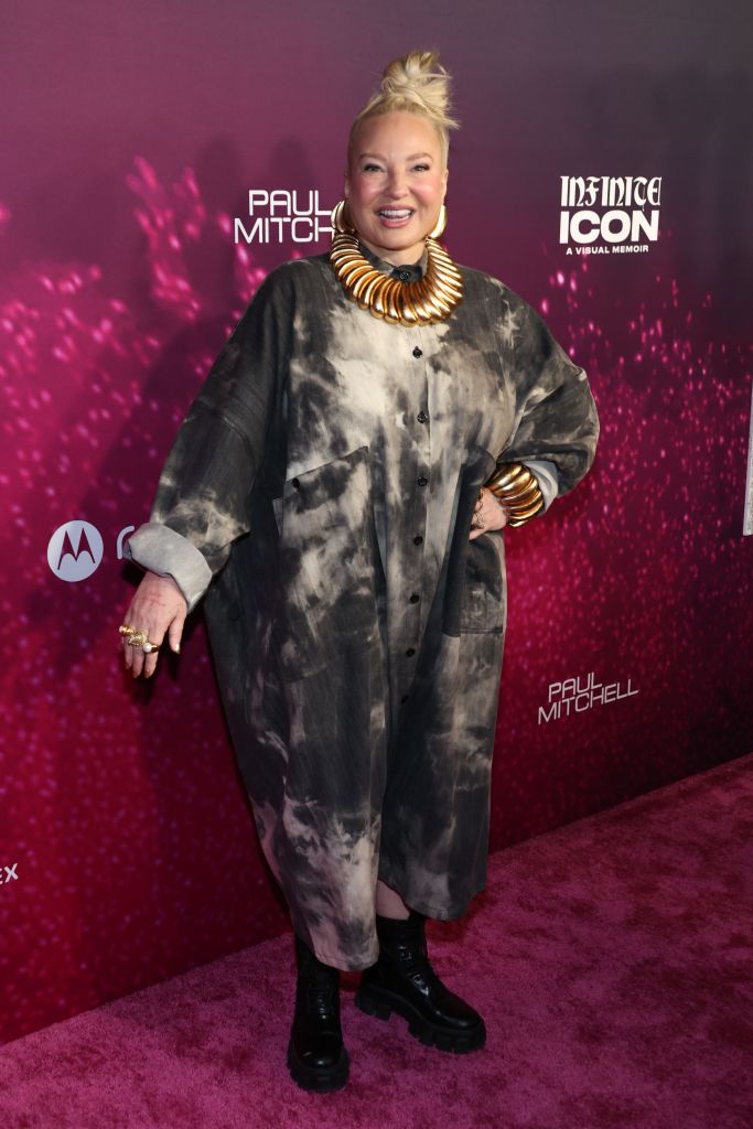 Sia attends a premiere for the documentary "Infinite Icon: A Visual Memoir" in Los Angeles, California