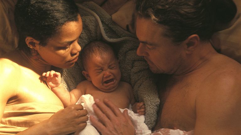 Teyana Taylor and Leonardo Di Caprio in One Battle After Another. Pic: Warner Bros