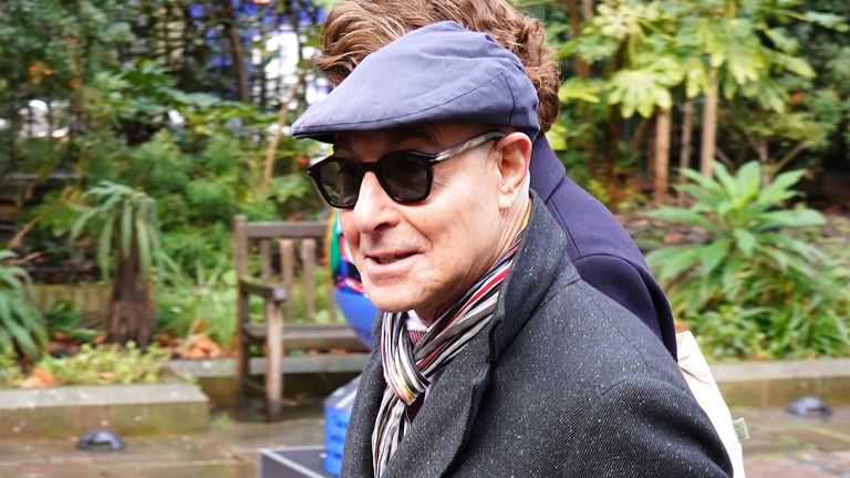 Stanley Tucci, who is married to Cooper's literary agent Felicity Blunt.
Pic: PA