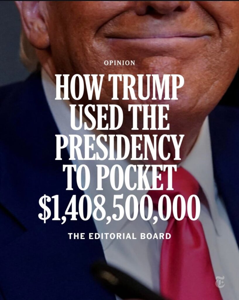A Visual Representation of Trump’s $1.4 Billion In Schemes