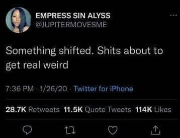 Its been 6 years since something shifted and shit got real weird.