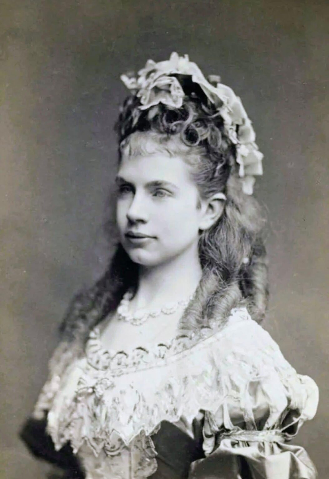 Gisella Luisa Maria D'Asburgo Lorena (1856-1932) Archduchess of Austria, Princess of Bavaria. Daughter of Emperor Franz Joseph of Austria and Elisabeth of Bavaria, Empress of Austria.