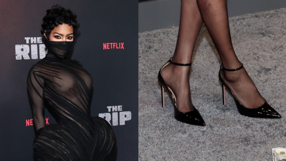 Teyana Taylor and more stars at 'The Rip' premiere.
