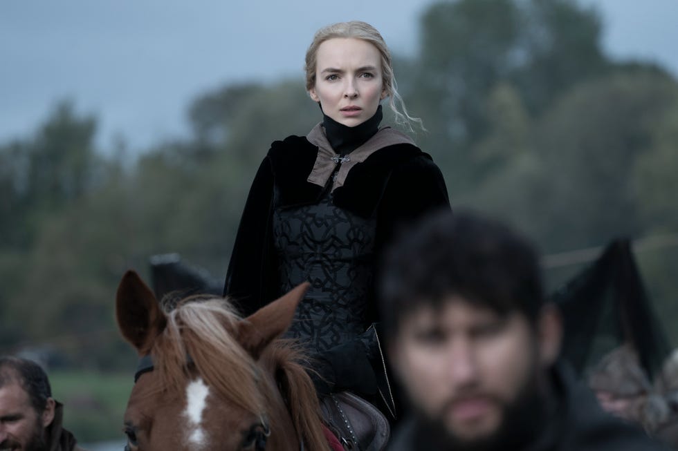 jodie comer as marguerite de carrouges in the last duel