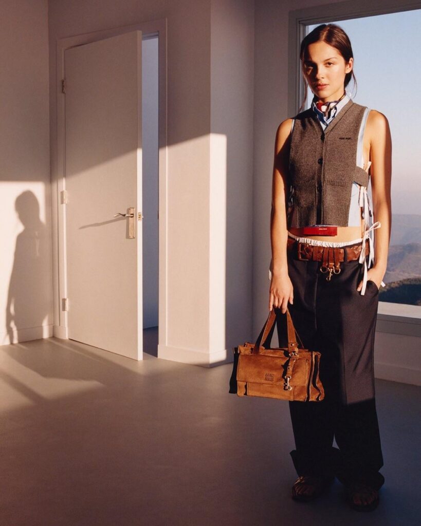 Olivia Rodrigo for Miu Miu’s Spring/Summer 2026 campaign