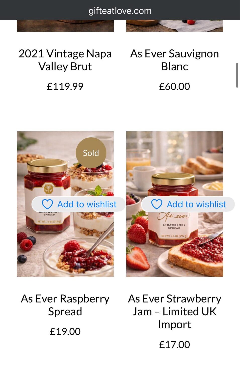 A UK supplier is finally stocking As Ever products!!!