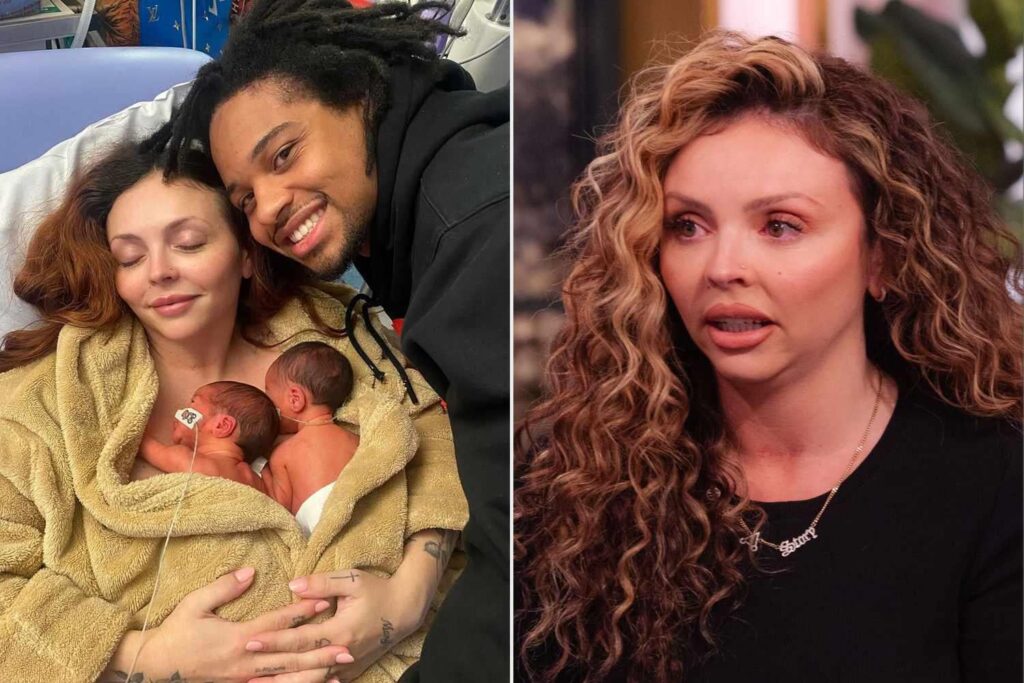 Jesy Nelson Cries in First Interview Since Revealing 8-Month-Old Twins May Never Walk: 'I Just Want to Be Their Mom'
